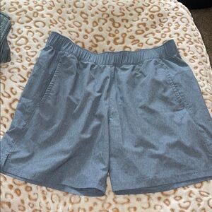 Old Navy Light Blue Flat-Front Men's Shorts